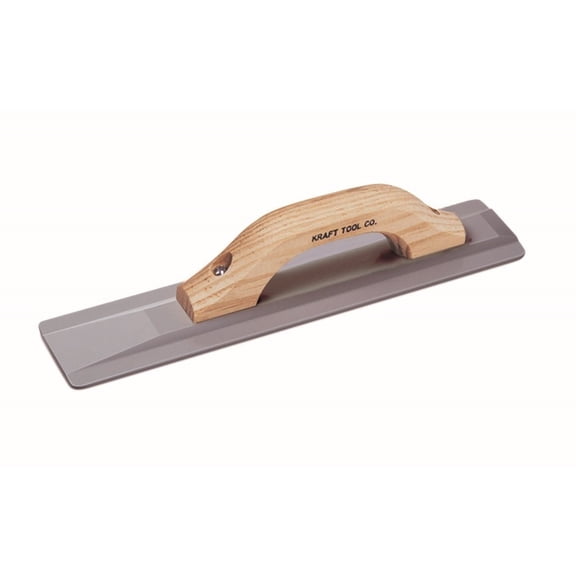 Kraft Tools CF012M 12" x 3-1/4" Magnesium Hand Float with High Lift Wood Handle