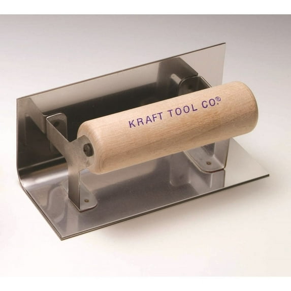 Kraft CF126 1/4" Radius Inside Step Tool w/Wood Handle, 6 x 2-1/2"