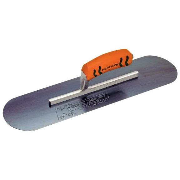 Kraft Tool Co 20In X 4In Blue Steel Pool Trowel