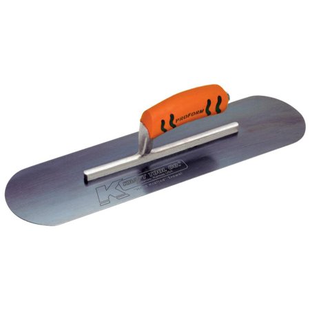 Kraft Tool Co 20In X 5In Blue Steel Pool Trowel