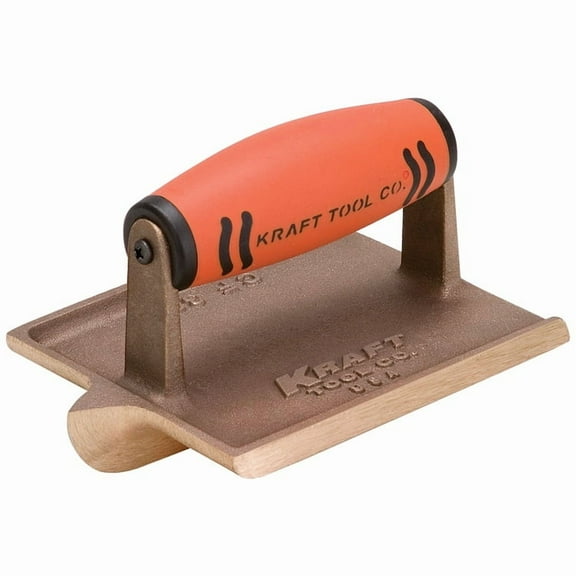 Kraft Tool Concrete Groover,Bronze,3/8 in Radius CF304PF