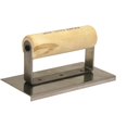 thumbnail interactive-video image 1 of Kraft Tool CF528PF 1/4" Lip 90° Stainless Steel Carpet To Concrete Edger – USA Made 1 of 3