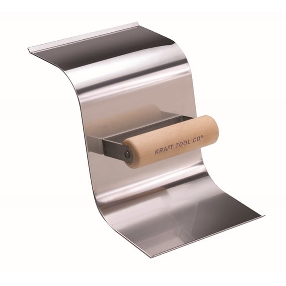 Kraft CF650 Curb&Gutter Tool 1-1/2" Radius w/Wood Handle