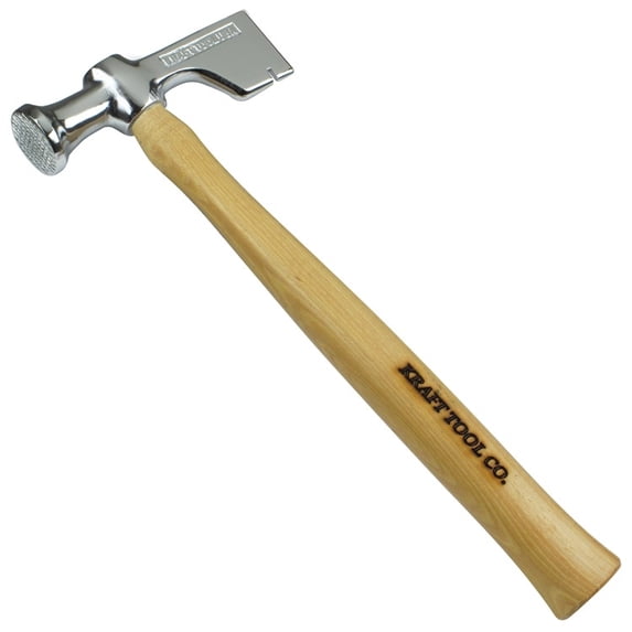 Kraft Tool Drywall Hammer,Steel,Strght Wood Handle DW254