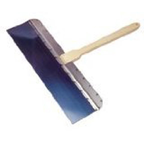 Kraft Tool Co 18 Inch X 4 Inch Blue Steel Blade Drywall Knife With Wood Handle