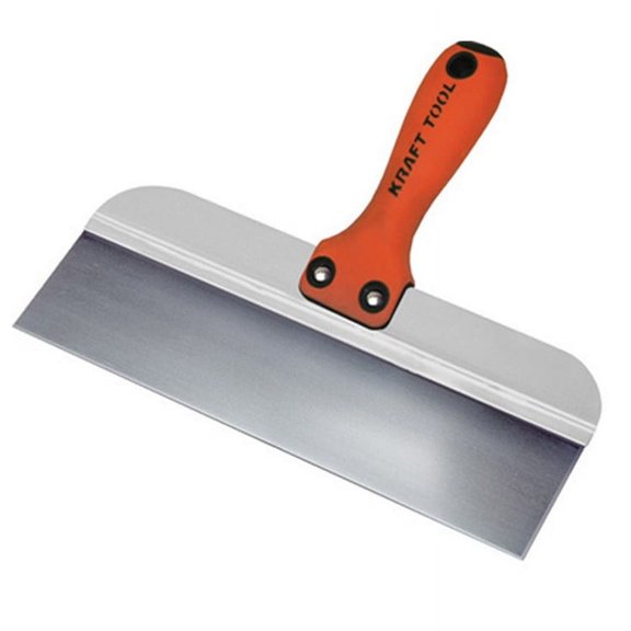 Kraft Tools DW910PFSS 10"x3" Stainless Steel Deluxe Taping Knife w/ProForm Handle