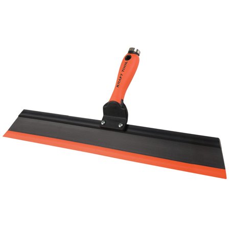 Kraft Tool Squeegee Trowel,22 in,Rubber Blade GG246