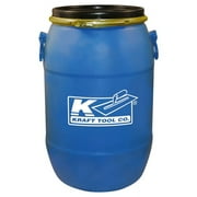 Kraft Tool Mixing Barrel w/Lid,15 gal,Plastic GG601