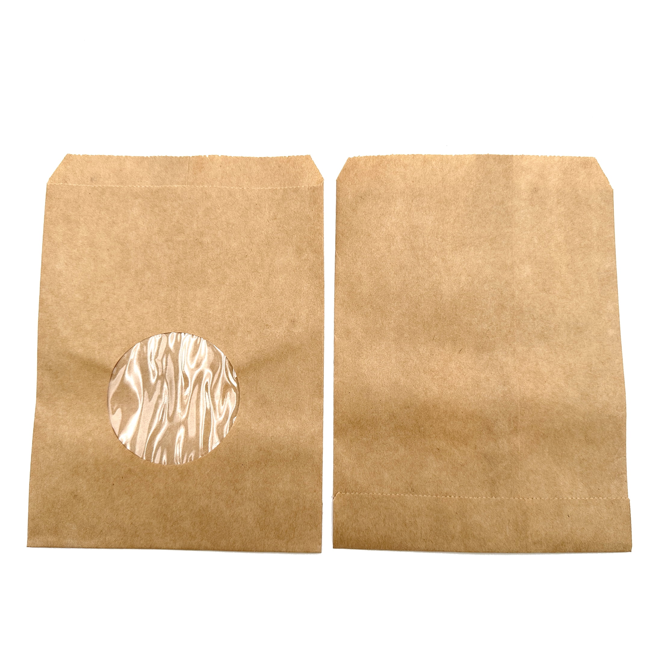 Kraft Treat Bags with Foil Seals, 5.125 x 6.5 inch, 12 Counts,Way to