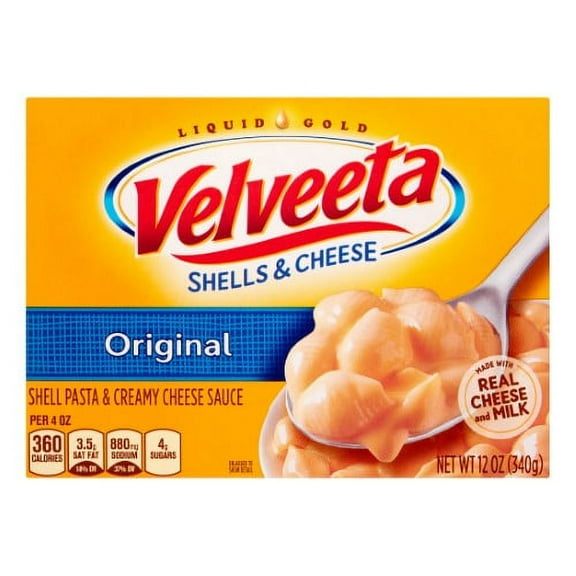 Kraft Velveeta Shells & Cheese Dinner Original (Pack of 3)