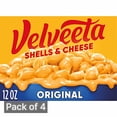 thumbnail image 1 of Velveeta Shells & Cheese Dinner Original 12 oz Box (Pack of 4), 1 of 9