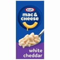 thumbnail image 1 of Kraft White Cheddar Mac & Cheese Macaroni and Cheese Dinner Pasta Shells, 7.3 oz Box, 1 of 1