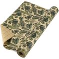 thumbnail image 1 of Kraft Wrapping Paper Roll - Tropical Plants Design Great for Birthday, Party, Baby Shower - 17 Inches X 32.8 Feet, 1 of 8