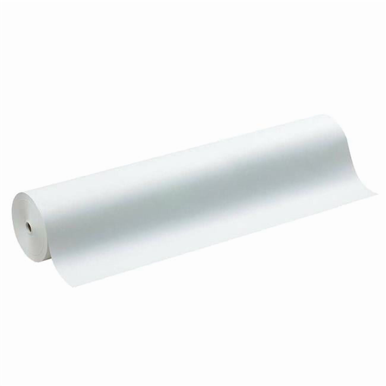 Kraft Wrapping Roll - White - 48 in. x 1000 ft.