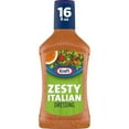 thumbnail image 1 of Kraft Zesty Italian Dressing 16 fl oz Bottle (Pack of 6), 1 of 5