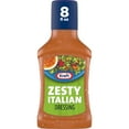 thumbnail image 1 of Kraft Zesty Italian Dressing, 8 fl oz Bottle, 1 of 13