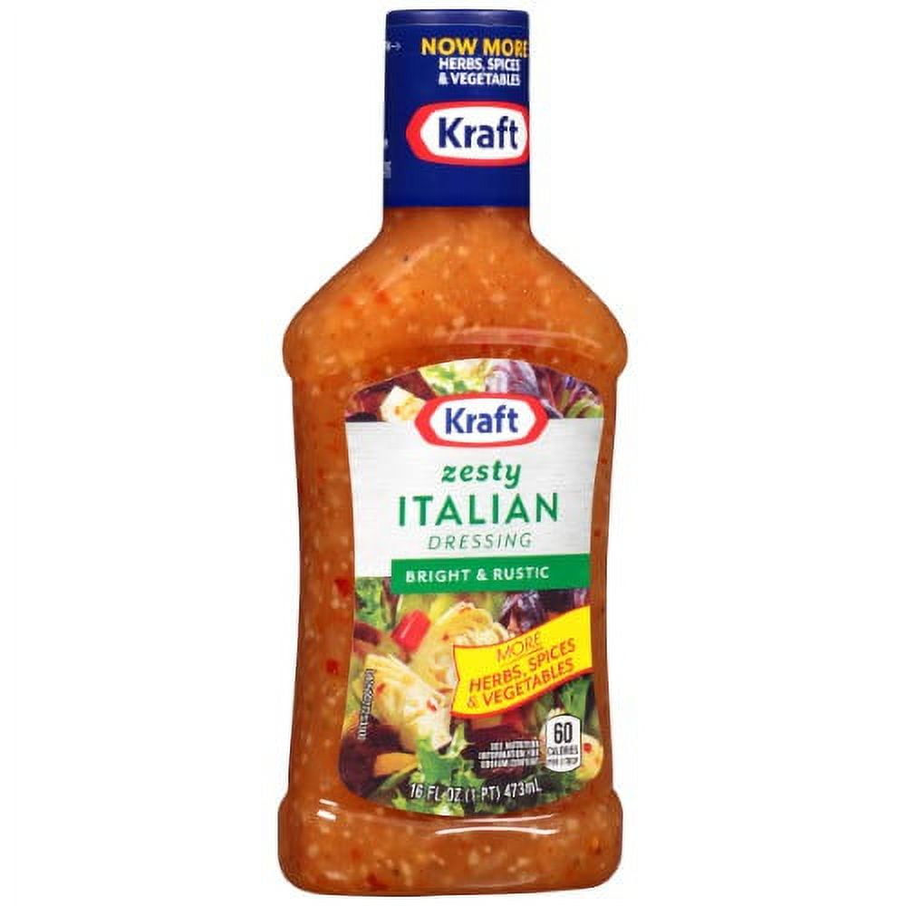 Kraft Zesty Italian Salad Dressing