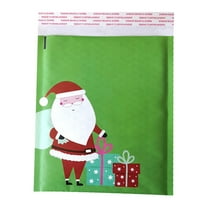 Kraft bubble mailers 9x11 Inch 5 Pack,Self-Sealing Paper Envelopes for Packaging,Strong Adhesion Envelope Mailers, Small Waterproof Cushioned Padded Shipping Bags Green #000