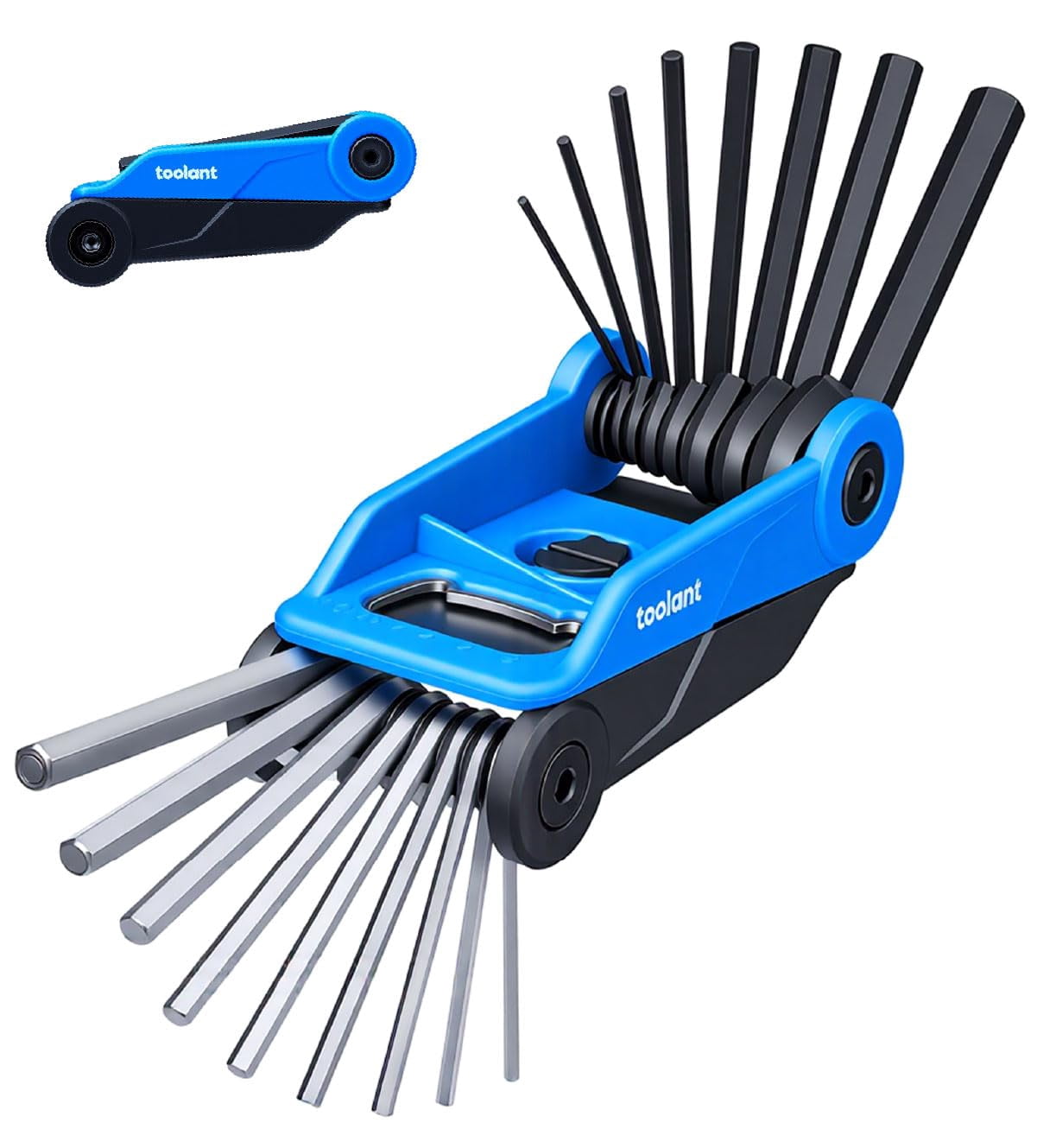 Allen Tool Kit Kraftek toolant 17PCS Folding Allen Wrenches Sets(Metric and SAE ...