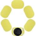 thumbnail image 1 of Kraftware Fishnet Oval Placemat 17"x12" (Set/6) Add Fun and Color to your Outdoor Dining – Real Jute Material – Lemon Yellow, 1 of 3