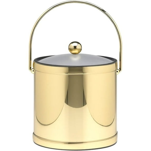 MYLAR 3Qt Ice Bucket with Bale Handle, Acrylic Cover, and Astro Knob