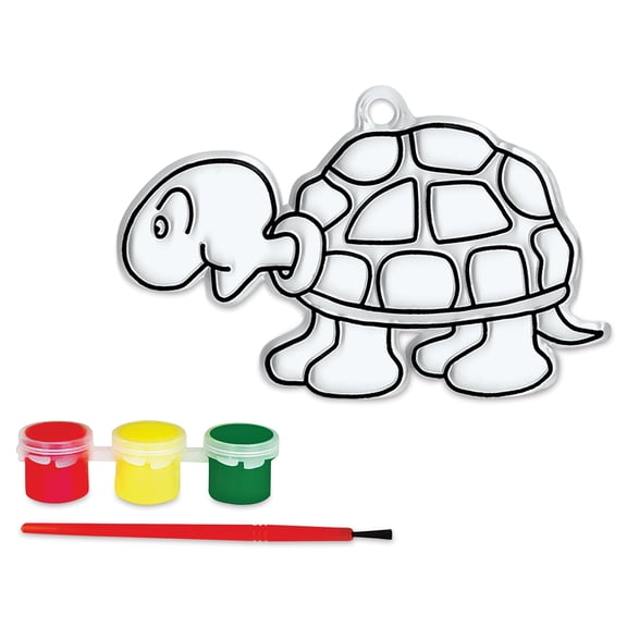 Krafty Kids DIY 3D Suncatcher Kit - Turtle