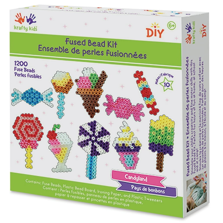 Krafty Kids Fused Bead Kit - Candyland Set 