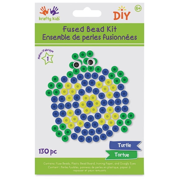 Krafty Kids Fused Bead Kit - Turtle