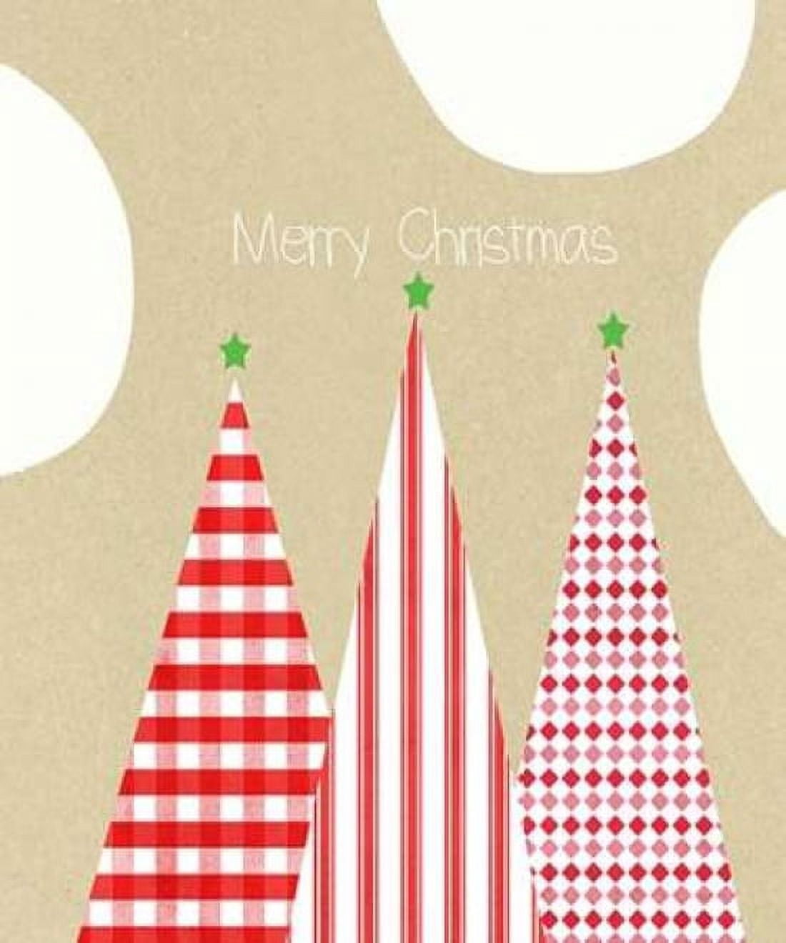 Krafty Merry Christmas Canvas Art - Linda Woods (20 x 24)