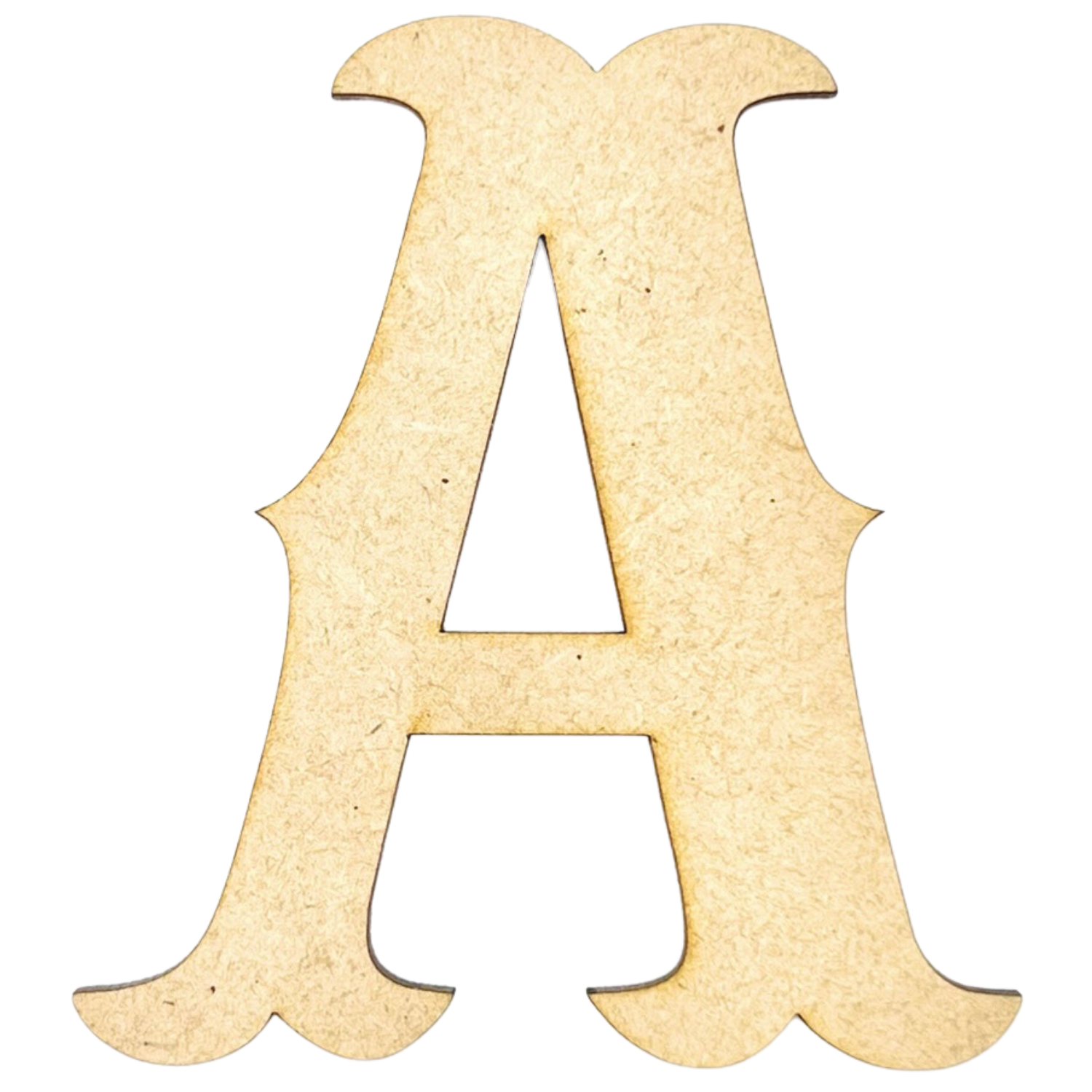 4 Inch Western Style Metal Letters - Weldable 16 Gauge Steel - Unpainted