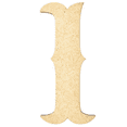 thumbnail image 1 of Krafty Supply 18" Tall MDF Letter 1 |1/8" Thick | Western Railroad | Wooden Letters | Craft Alphabet, 1 of 5