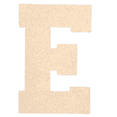 thumbnail image 1 of Krafty Supply - 2" Tall MDF Letter E | 1/4" Thick |Collegiate|Wooden Letter|Craft Alphabet Initials, 1 of 4