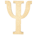 thumbnail image 1 of Krafty Supply 20" Tall Greek Wood Letter PSI | 1/8" Thick | Greek Alphabet | MDF Letters, 1 of 4