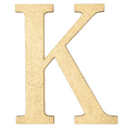 thumbnail image 1 of Krafty Supply 8" Tall Greek Wood Letter KAPPA | 1/8" Thick | Greek Alphabet | MDF Letters, 1 of 4