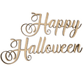 thumbnail image 1 of Krafty Supply Connected Word Happy Halloween, 1/4" Thick MDF, Halloween Crafts, 11" Wide, 1 of 4