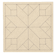 thumbnail image 1 of Krafty Supply Wood Barn Quilt, 1/8" Thick MDF, 16 inches, 1 of 2