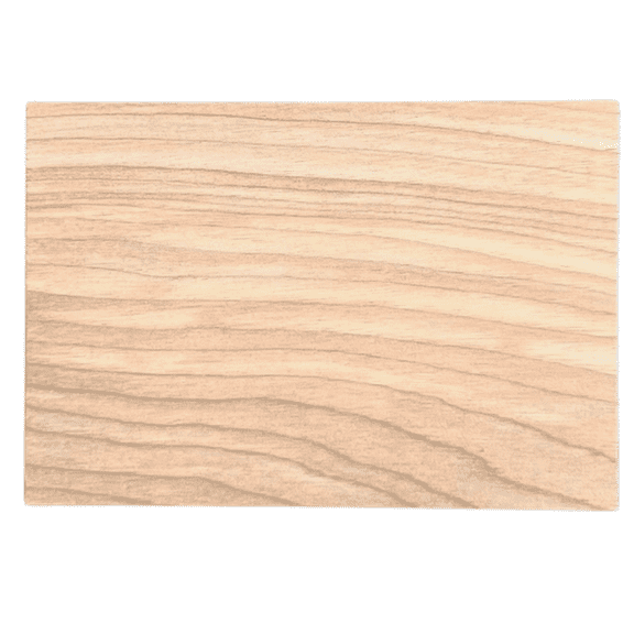 Krafty Supply Wood Rectangles, 1/4" Thick Birch Wood, Bulk Set of 25 Wood Rectangles, Small, 3 inches