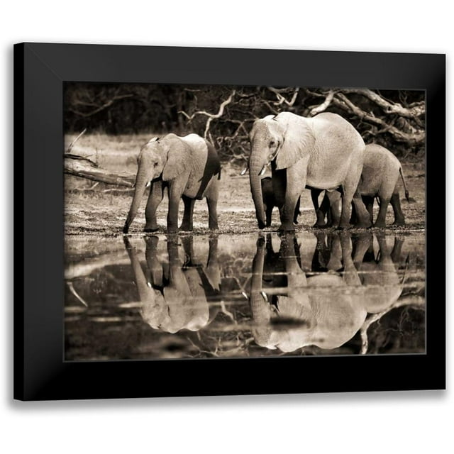 Krahmer, Frank 14x12 Black Modern Framed Museum Art Print Titled