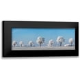 thumbnail image 1 of Krahmer, Frank 18x9 Black Modern Framed Museum Art Print Titled - Alley tree with frost, Bavaria, Germany, 1 of 5