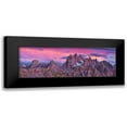 thumbnail image 1 of Krahmer, Frank 18x9 Black Modern Framed Museum Art Print Titled - Cadini di Misurina- Dolomites, 1 of 5