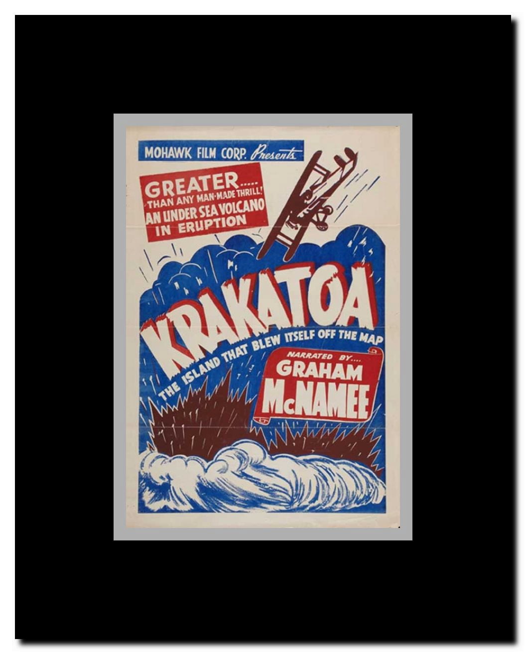 Krakatoa Framed Movie Poster
