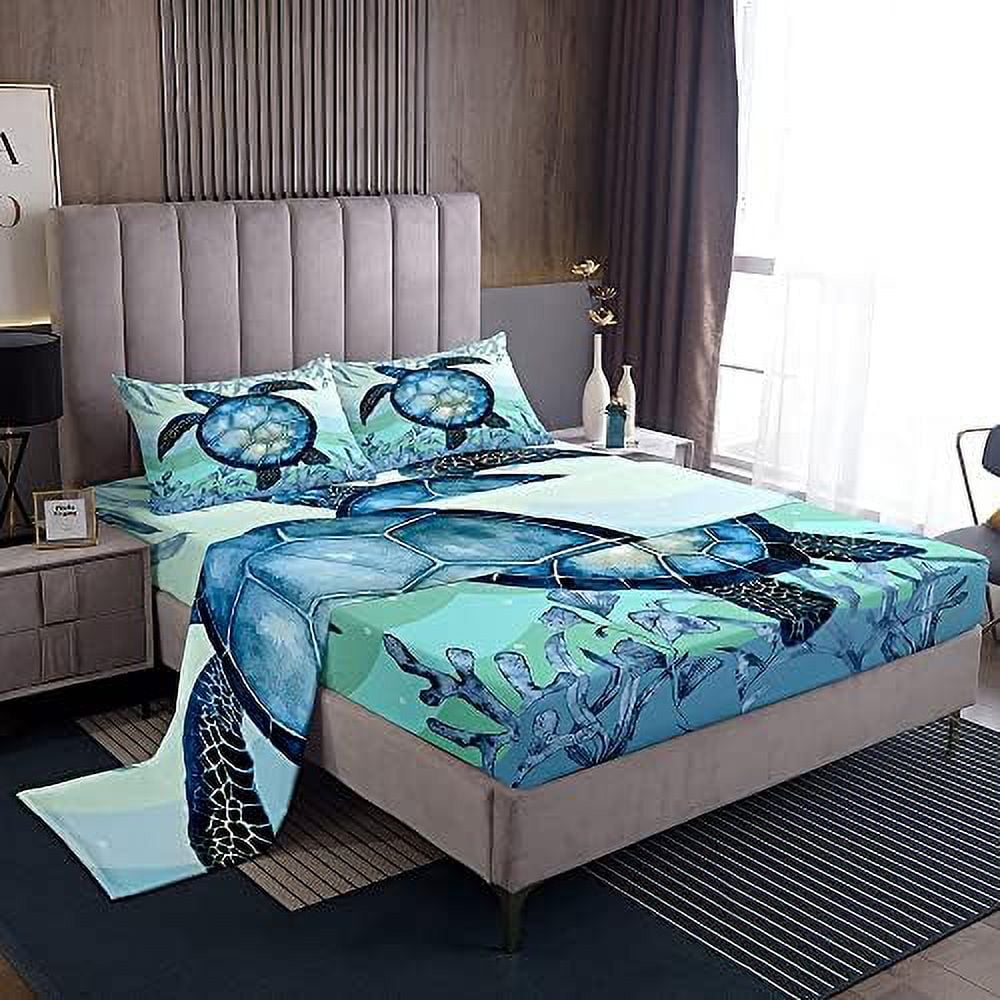 Kraken Bedding Sheet for Girls Boys Children Octopus Bedding Set