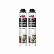 Kraken Bond Black Foam Waterfall & Landscape Adhesive Sealant - Gun Foam (24 oz)/ 2 Pack