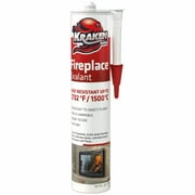 Kraken Bond Fireplace Sealant - Fireplace Caulk, 10.1 oz-1 Pack