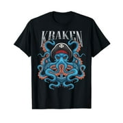 Kraken Graphic T-Shirt - Legendary Sea Creature Design for All Genders, Perfect Present