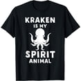 thumbnail image 1 of Kraken Is My Spirit Animal T-Shirt, 1 of 3