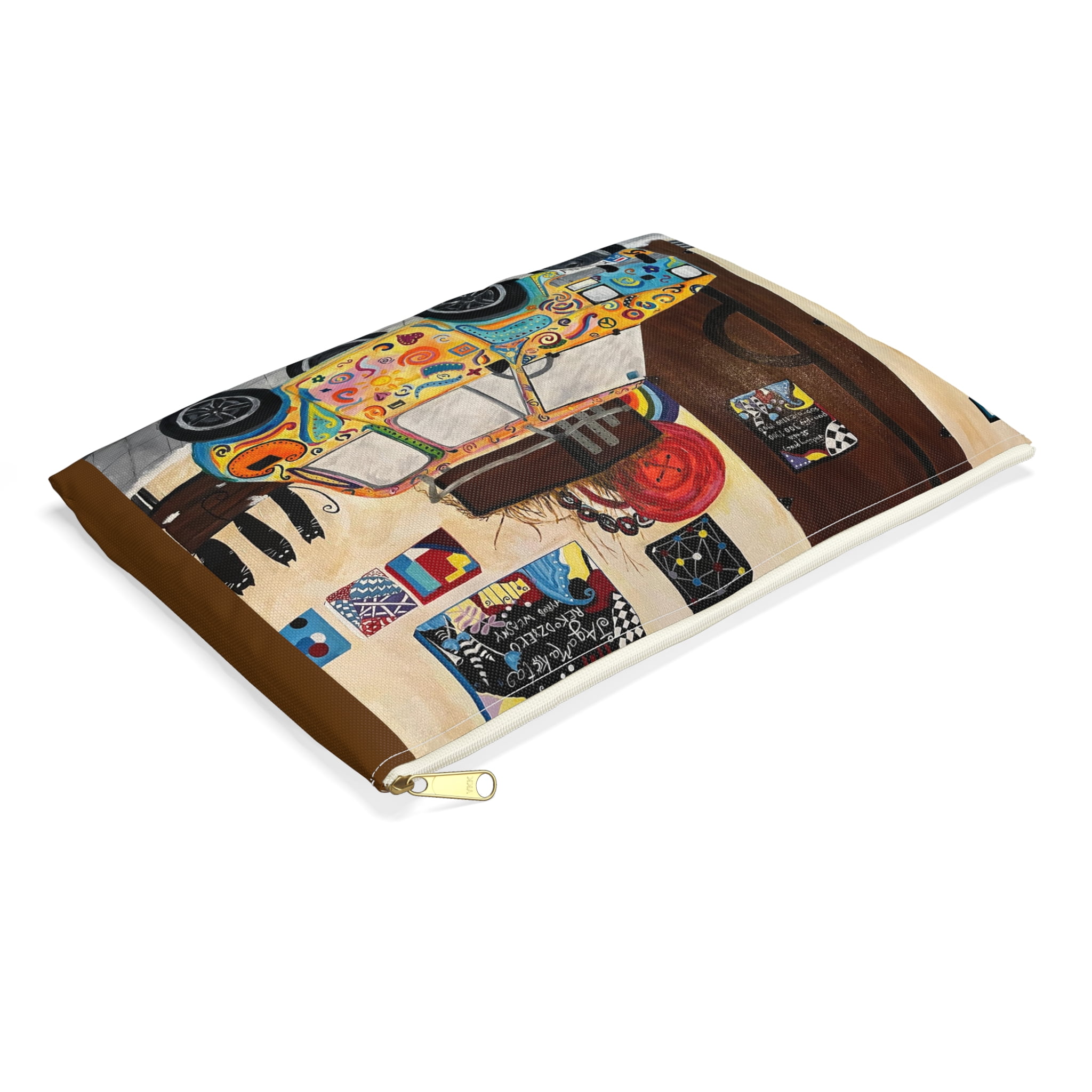 Krakow Travel Pouch  - Durable and Versatile Cosmetic Bag or Pencil Case