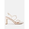 thumbnail image 1 of Kralor Knotted Strap Italian Block Heel Sandals, 1 of 10