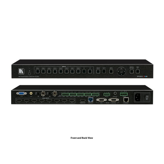 Kramer 10-Input 18G 4K HDMI/VGA/Composite Presentation Switcher/Scaler