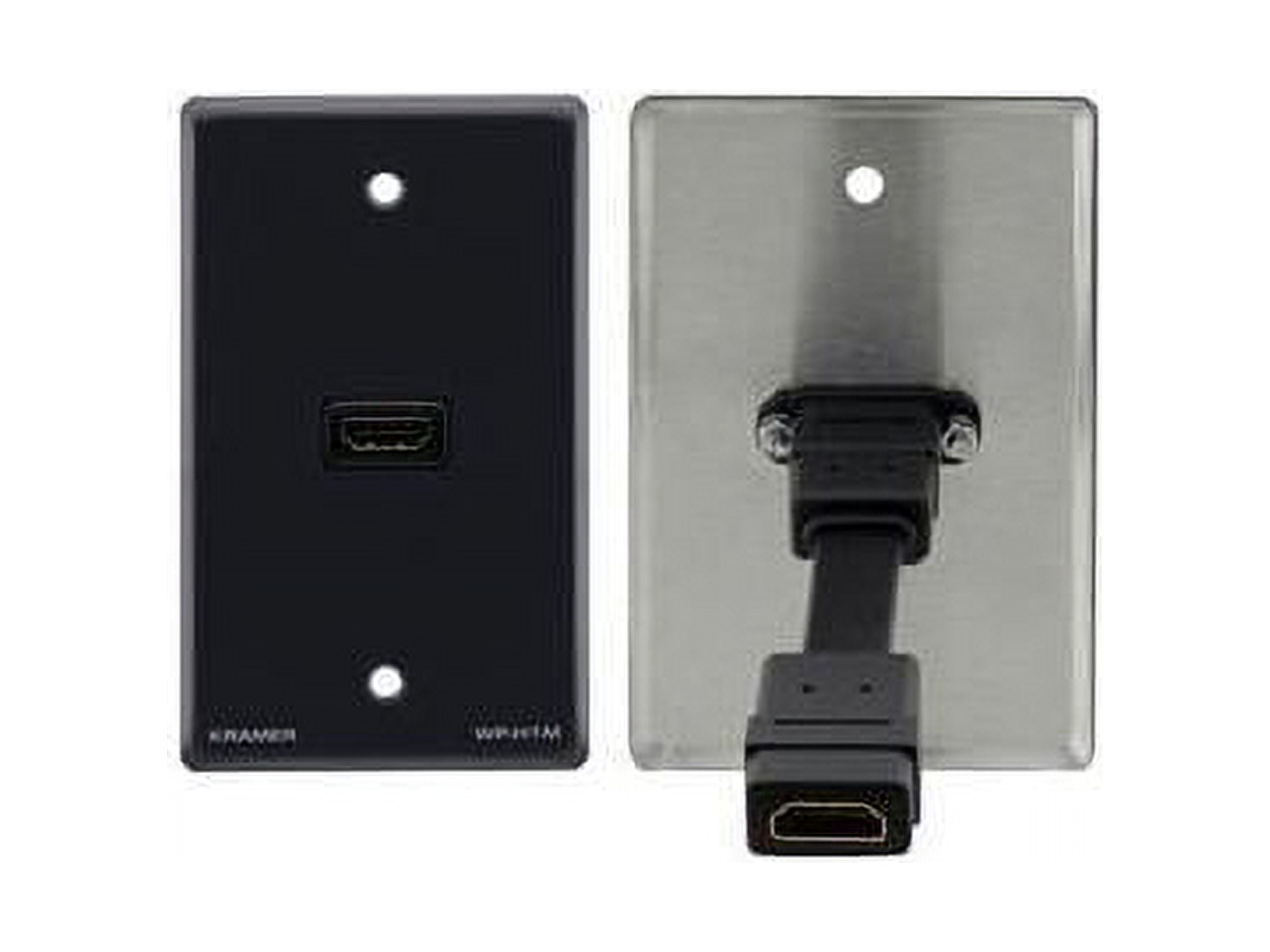 Kramer 85-0023099 WP-H1M HDMI Passive Wall Plate - Grey